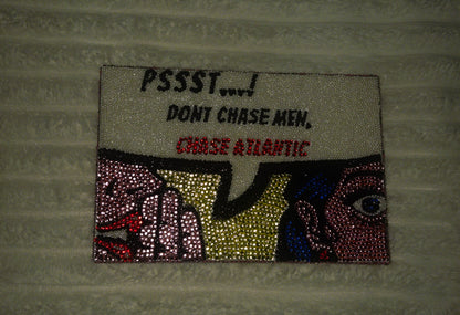 Handmade diamond painting canvas Chase Atlantic
